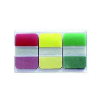 Post-it Index Rigida Vermelho, Amarelo e Verde 1 un.