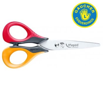 Tesoura 13cm Maped Pontas Redondas p/Esquerdinos - 1un