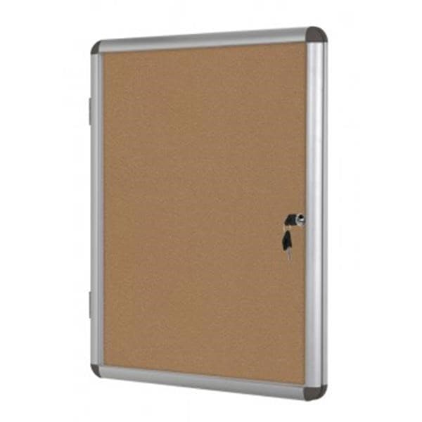 Vitrine 720x674mm de Interior Oval Fundo Cortiça