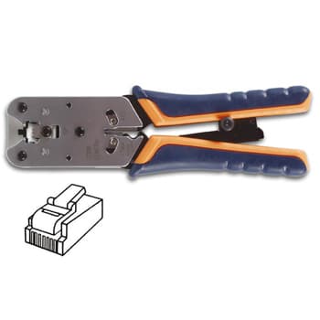 Alicate de Cravar Fichas 8P8C (RJ45)