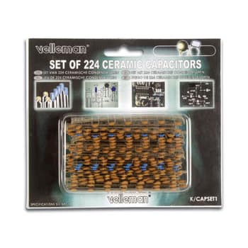 Set de condensadores ceramicos 240un