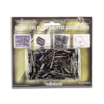 Set de condensadores electroliticos 120un