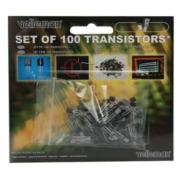 Set de transistores 100un