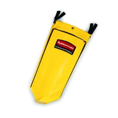 Saco em Vinil para carro de Limpeza 113L Amarelo