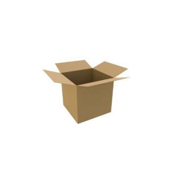 Caixa 306x226x197mm Cartão Simples c/Tampa Pack 25un