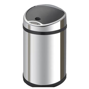 Caixote Lixo Inox C/Sensor 6 Litros