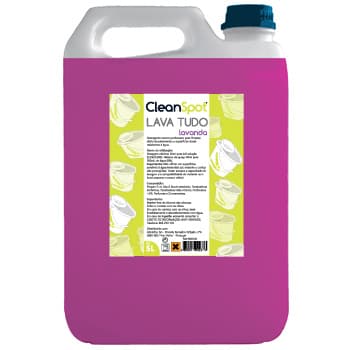 Detergente Lava Tudo Lavanda Cleanspot 5L