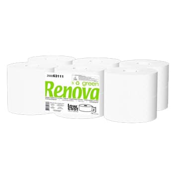 Papel Higienico (Jumbo) 090mts 2Fls RenovaGreen-12un