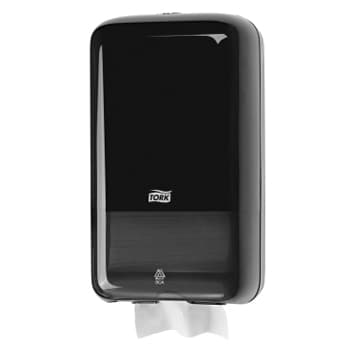 Dispensador Papel Higienico TORK T3 Folha a Folha Cor Preto