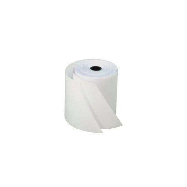 Rolos Papel Autocopiativo  68x60x11 Branco/Branco Pack 10
