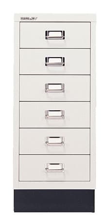 Movel Metal com Fecho 673x279x429mm com 6 Gavetas Silver