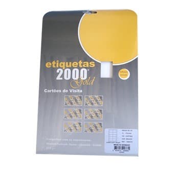 Cartoes Visita InkJet 210gr 10Fls 86x54mm (100un)