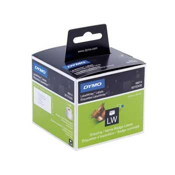 Etiquetas Papel Dymo 101mmx54mm Branco 1 Rolo (200Uni)
