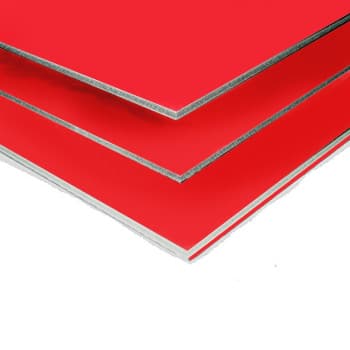 Placa K-Line Vermelho 5mm 50x70cm Pack 40un