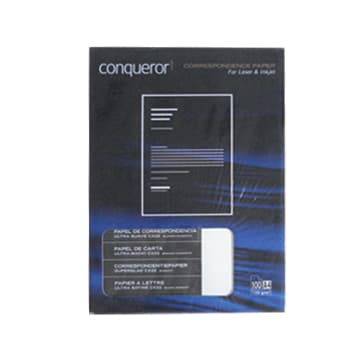 Papel Carta A4 100gr Macio Branco Diamante Conqueror