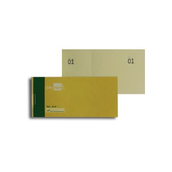 Blocos Impressos-Taloes Numerados-Pack 20un Amarelo