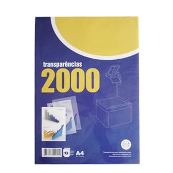 Transparencias Laser/Copier A4 10Folhas