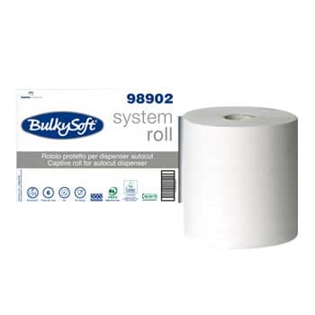 Rolo Toalhas Mão 250mtsx21cm 2Fls BulkySoft 6 Rolos