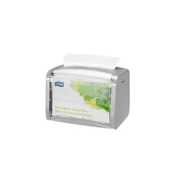 Dispensador p/275 Guardanapos TORK (N4) Cor Cinzento Claro
