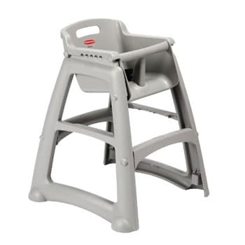 Cadeira Bebé Sturdy Pés Cinza (Não inclui a Bandeja)