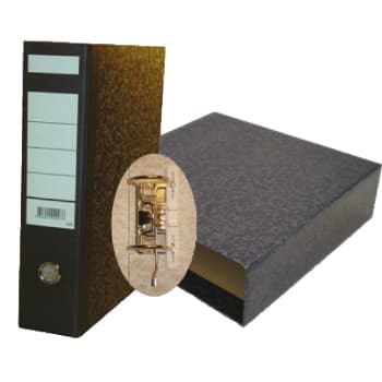 Pasta Arquivo+Cx Fixa L80 310x290 Marmor Preto-1un
