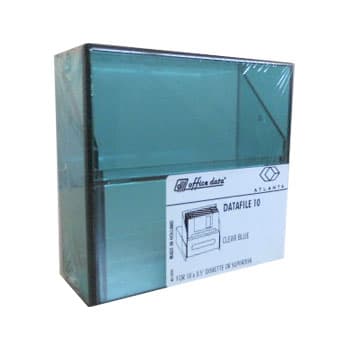 Datafile 10 Azul Transparente