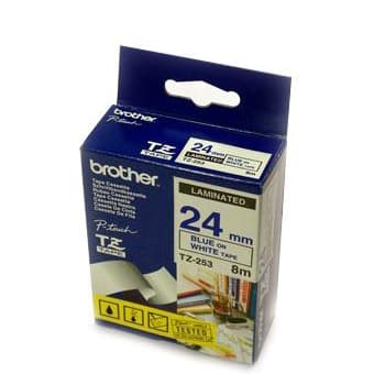 Fita Laminada 24mmx8mts Azul/Preto