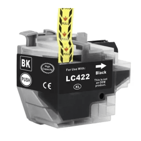 Preto para MFC-J5340,J5345,J5740,J6540,J6940-3K#LC422XLBK