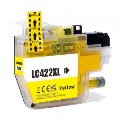 Amarelo para MFC-J5340,J5345,J5740,J6540,J6940-1.5K#LC422XLY