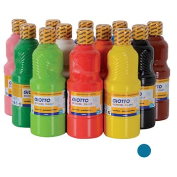 Guache Liquido Giotto Escolar 500ml Azul Escuro