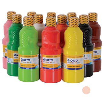 Guache Liquido Giotto Escolar 500ml Rosa Carne