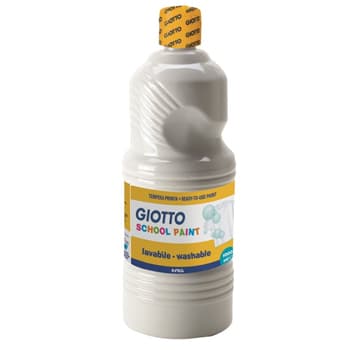 Guache Liquido Giotto Escolar 1 Litro Branco