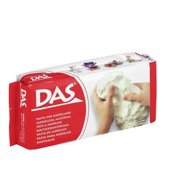 Pasta de modelar DAS Branca 500 g