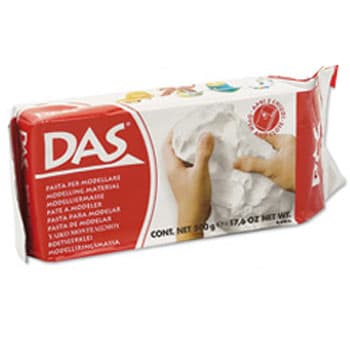 Pasta de modelar DAS Branca 1 Kg