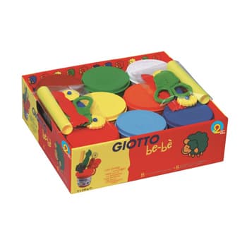 Pasta Modelar Giotto Be-Be 220gr Schoolpack 8+ 8