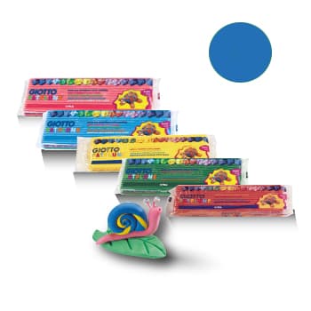 Plasticina Giotto Patplume 350gr Azul Escuro
