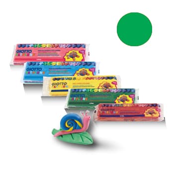 Plasticina Giotto Patplume 350gr Verde Escuro