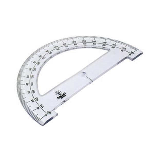 Transferidor Cristal Red SmartD 180º - 150mm - 1un