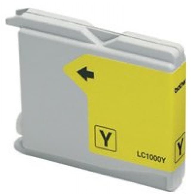 Tinteiro Compatível Brother LC1100Y Amarelo 5,5ml 325 Pág.