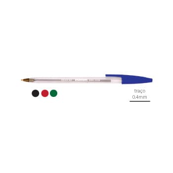 Esferografica Ball Point 1,0 Epene EP01-0108 Preto-1un