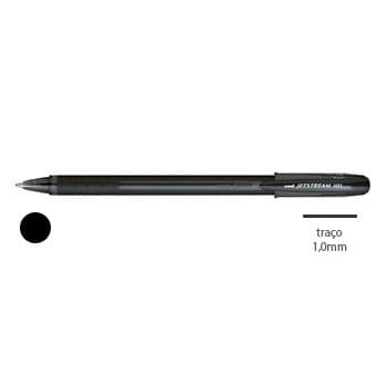 Esferografica Uni Jetstream SX101 0.7mm Preto - 1un