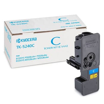 Toner Ecosys M5526/P5026 (TK5240C) Azul