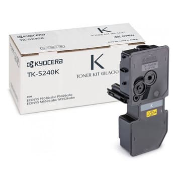 Toner Ecosys M5526/P5026 (TK5240K) Preto