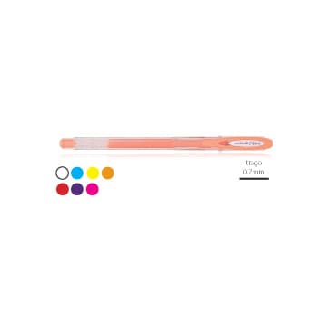 Esferografica UNI UM120AC SIGNO Angelic 0,7mm Branco-1un