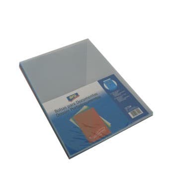 Classificador Plastico c/Bolsa int,Visor,Etiq Sortido-10un