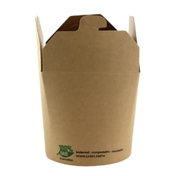 Caixa Cartolina Kraft 9,6x10x8,8cm (Massas) 760ml-25un