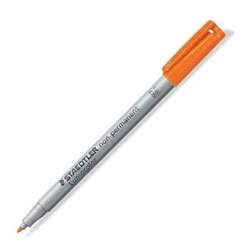 Marcador Nao Perm. Medio Lumocolor 1.0mm 315-4 Laranja 1un