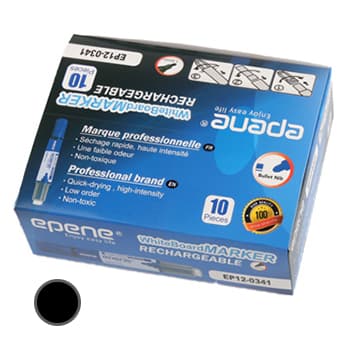 Recarga p/Marcador Quadros Brancos Epene EP00-5007 Preto
