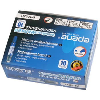 Recarga p/Marcador Quadros Brancos Epene EP00-5007 Vermelho