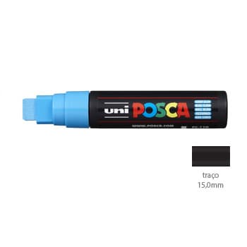 Marcador Uniball Posca PC-17K 15,0mm Azul Claro 1un